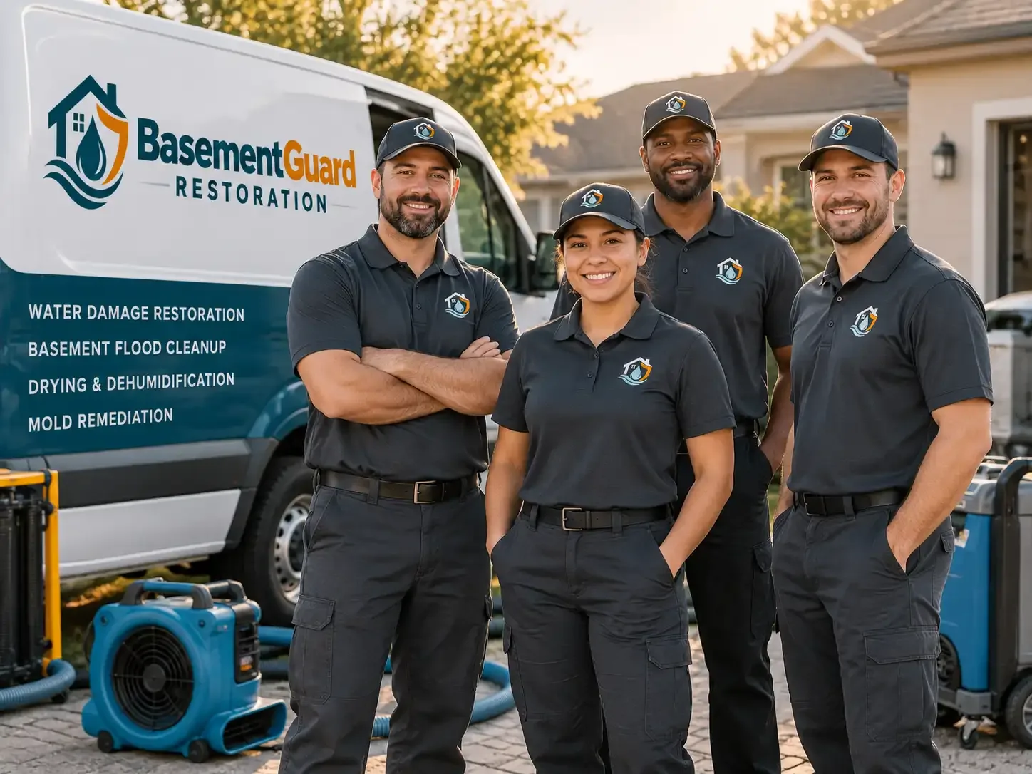 Basement Water Damage Restoration company in New Freeport, PA